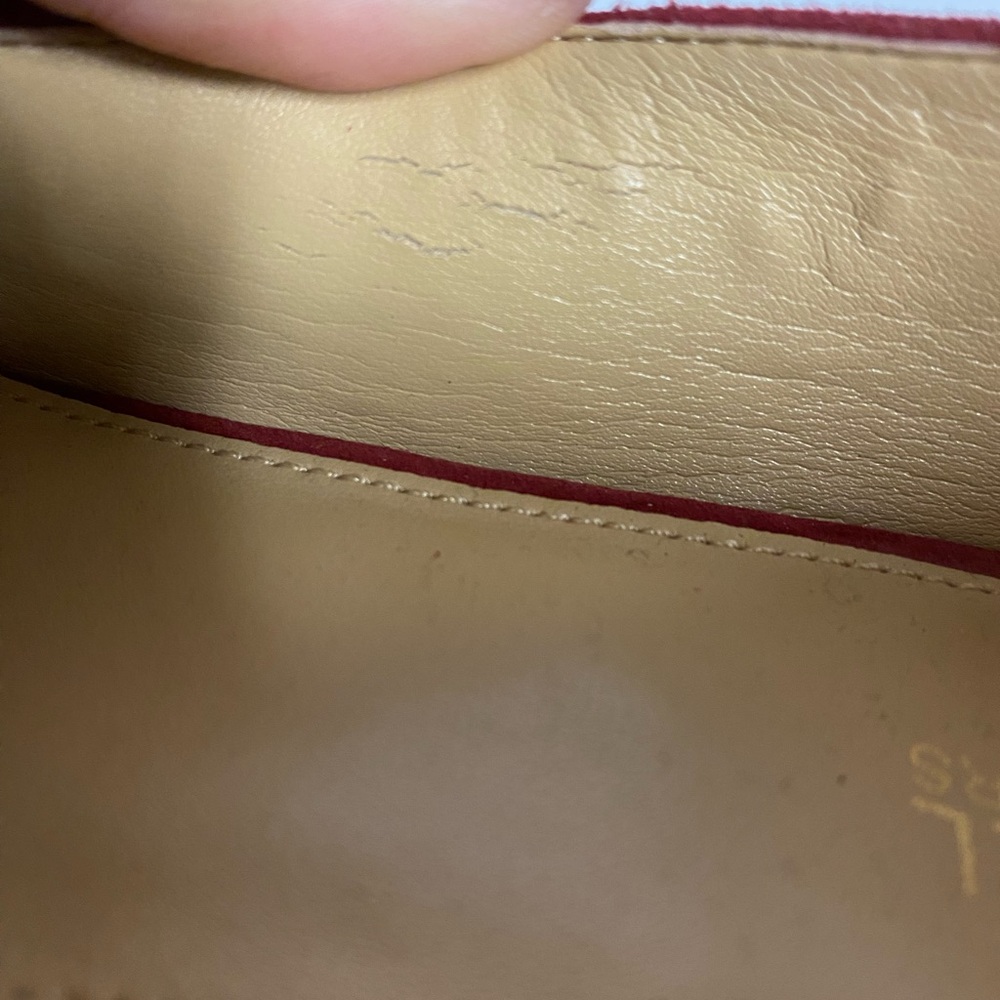 Michael Kors Caroline loafers suede maroon 7 - Picture 12 of 12